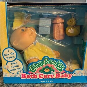 Cabbage, patch, kids, Bath Care Baby - Yellow
